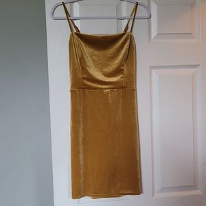 Urban Outtfitters Little Golden Dress